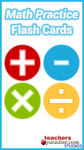 Math Practice Flash Cards APK MOD (Premium Unlocked/ VIP/ PRO) Hack Android, iOS 1