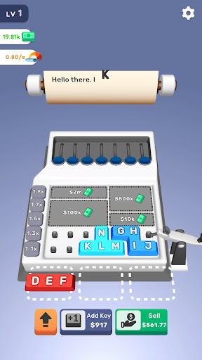 Android application Type Hype screenshort