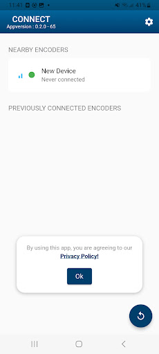 Android application ADS Uptime screenshort