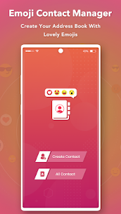 Emoji Contact Maker – Contact Emoji Editor 1