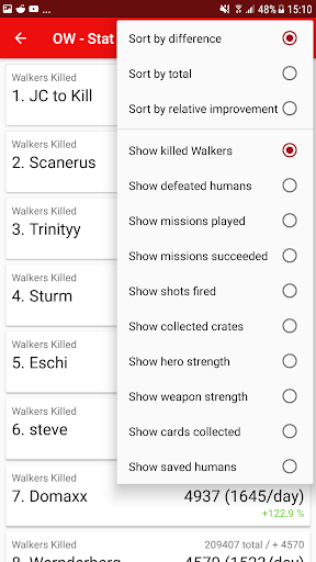 Our World OCR and Stats Companio