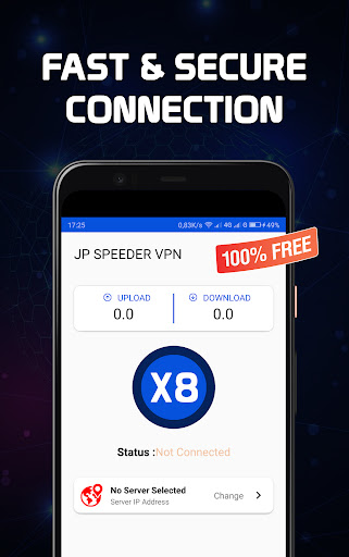 Android application SPEEDER VPN - No Root screenshort