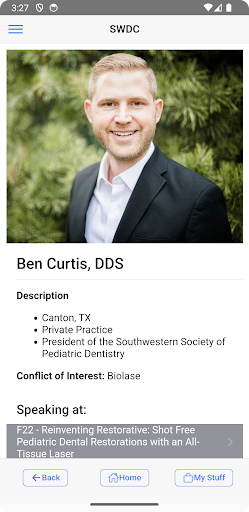 Southwest Dental Conference Screen 3