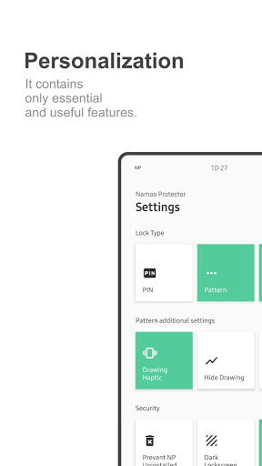 AppLock : Namoo Protector Screen 2