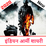 Cover Image of ดาวน์โหลด New Indian Army Status in Hindi 2020-आर्मी शायरी 1.3 APK