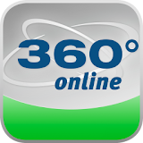 360° online  -  Die App icon