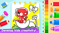 Coloring games for kids age 5のおすすめ画像5