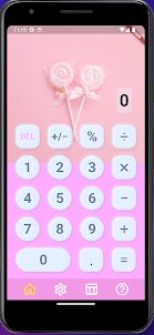 Pink Calculator