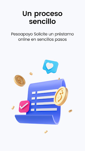Captura de pantalla de Pesoapoyo:Préstamos de crédito