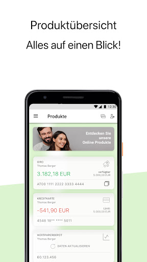 Android application VKB CONNECT screenshort