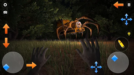 Horror Tren Araña en la Selva