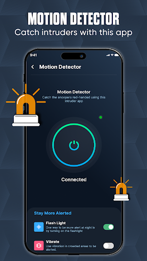 Intruder Selfie:Security Alarm Screen 2