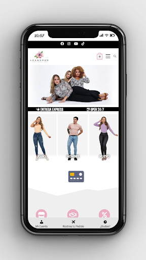 Android application Leandrus screenshort