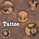Tattoo skin theme icon