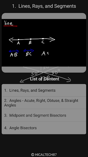 Basic Geometry Screen 2