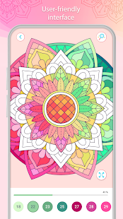 Color by Number u2013 Mandala Book 3.2.2 APK screenshots 5