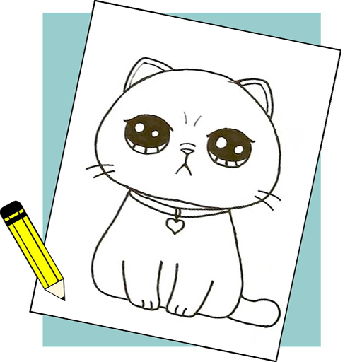 How To Draw Cute Cat