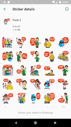 Sticker Medan Batak Lucu for WAStickerAppsのおすすめ画像3