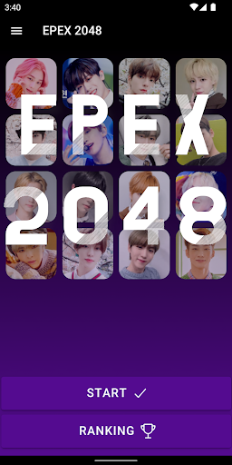 Android application EPEX 2048 Game screenshort