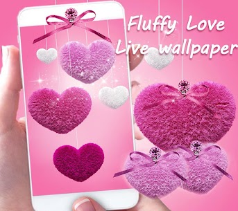 Pink Fluffy Love Heart Live Wallpaper 2020 For PC installation