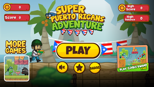 Android application Super Puerto Ricans Adventure screenshort