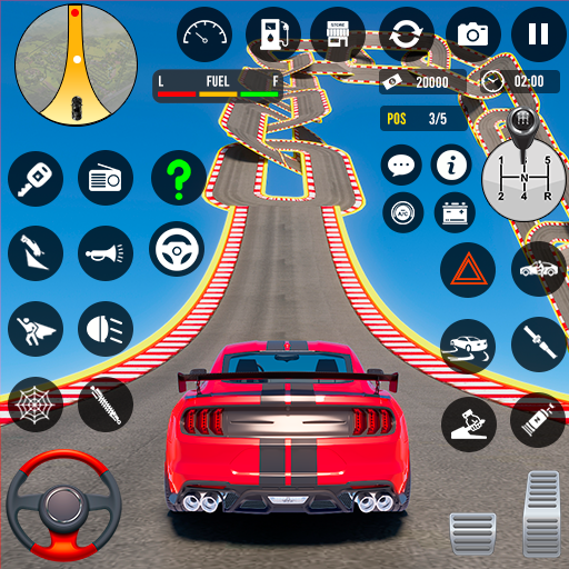 GT Stunt Car Game - Car Games  Icon