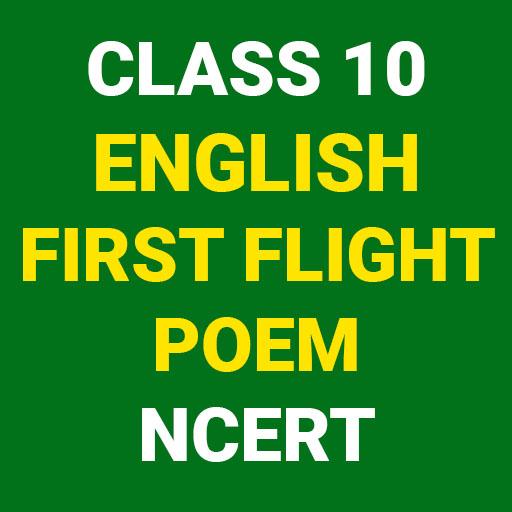 Class 10 English First Flight logo