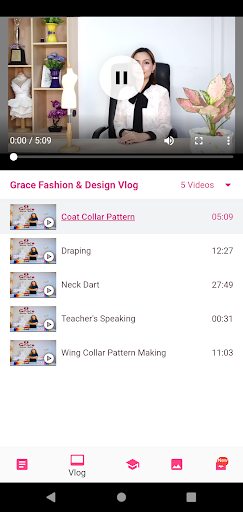 Grace Fashion & Design School Screen 2