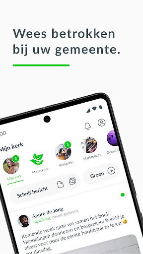 Android application Mozeskerk screenshort