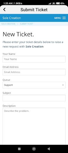 Sole Creation Screen 3