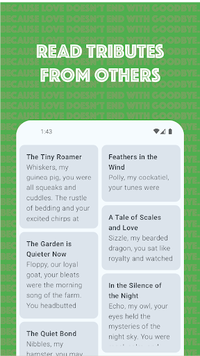 Pawprints - Goodbyes for pets