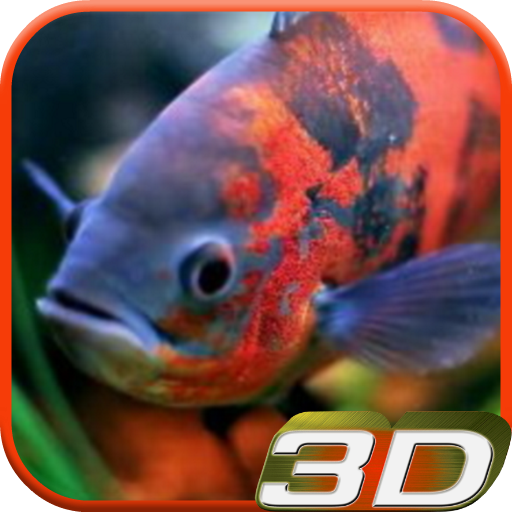 Aquarium 3D Video Wallpaper logo