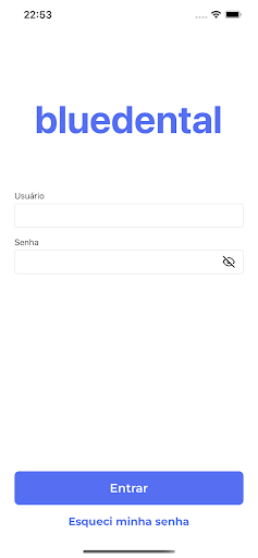 Android application BLUEDENTAL screenshort