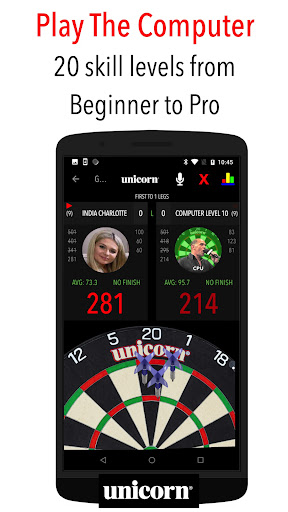 Russ Bray Darts Scorer Pro Screen 2