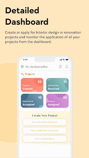 Android application Elemantra screenshort