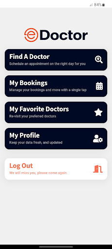 eDoctor Patients Screen 2
