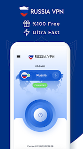 Screenshot 1 VPN Russia - Get Russia IP android