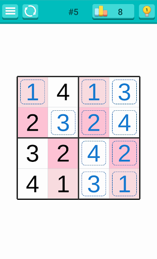 Sudoku Swipe Screen 2