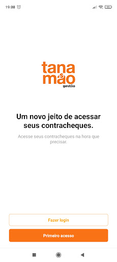 Android application Tá na Mão Gestão screenshort