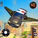Flying Police Car Driving Game 1.0 APK Descargar