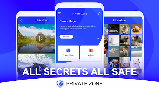 Private Zone - AppLock, Video & Photo Vault 1.0.4 screenshots 1