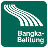 Bangka-Belitung Map offline icon