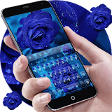 Blue Rose Keyboard Theme icon