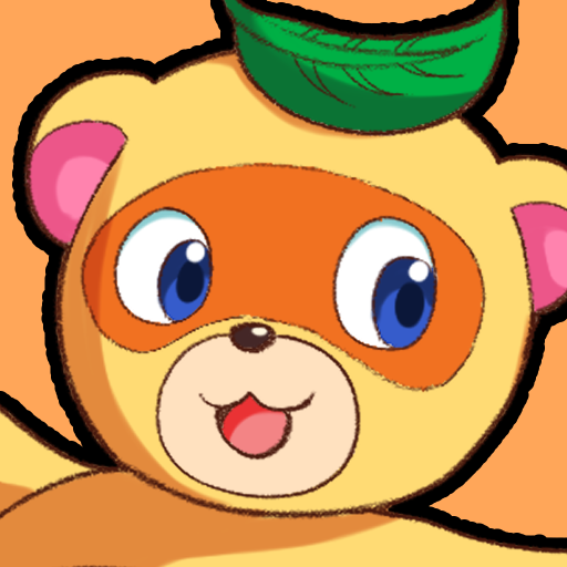 カラフルぽんぽこポン logo