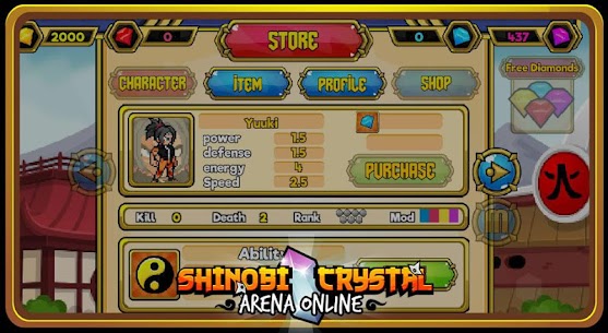 Shinobi Crystal – Arena Online 2
