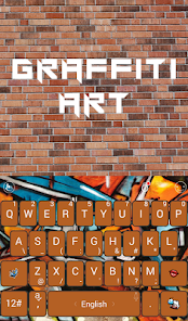 Graffiti Art Keyboard Theme 1