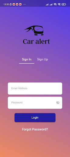 Car-alert Screen 2