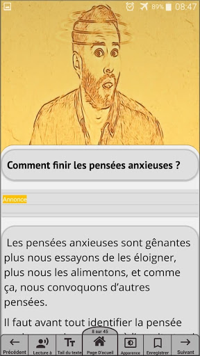Contrôler lanxiété et langoi Screen 3