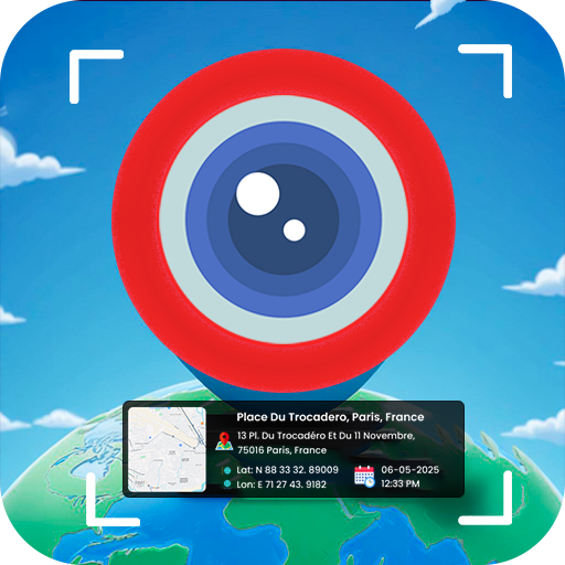 GPS Map Camera App.