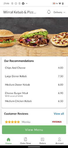 Wirral Kebab & Pizza House Screen 2